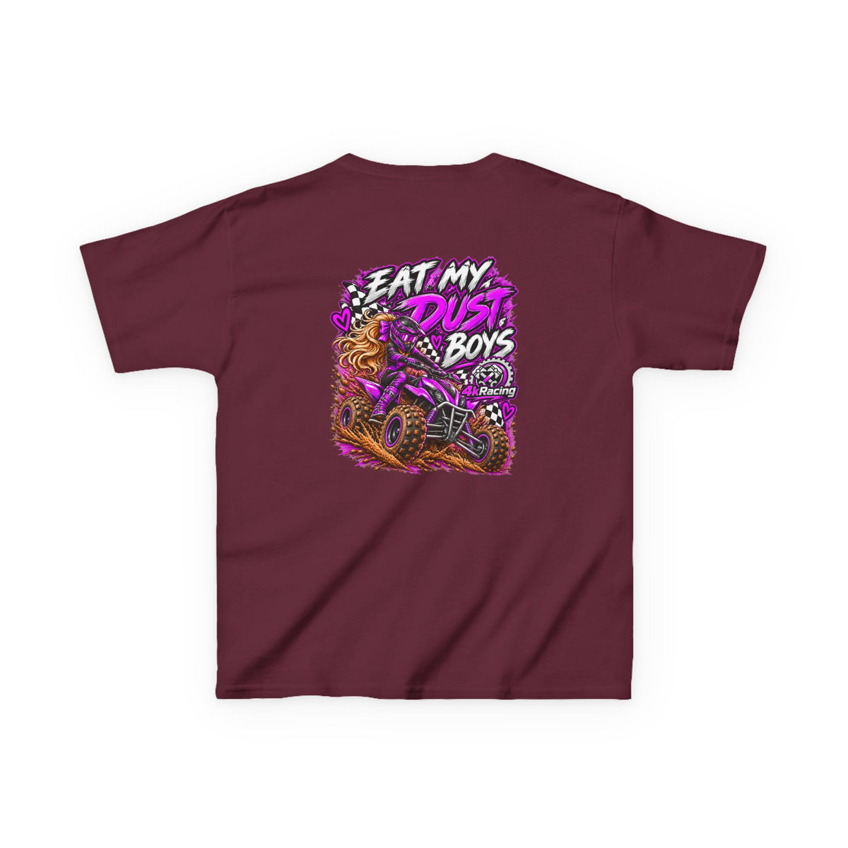 Girls Tee "Eat My Dust Boys" ATV Graphic