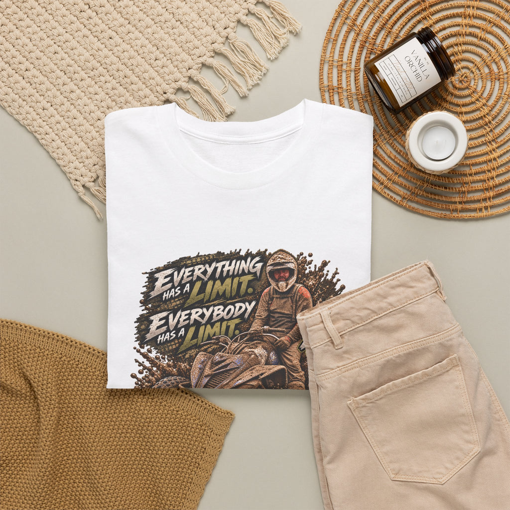 EVERYTHING HAS A LIMIT — 4kRacing Tee