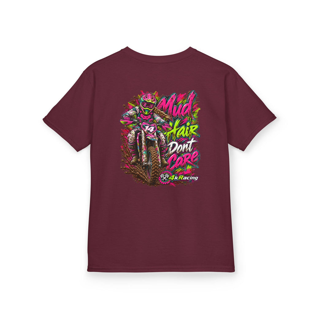 Girls Tee "Mud Hair Don’t Care"