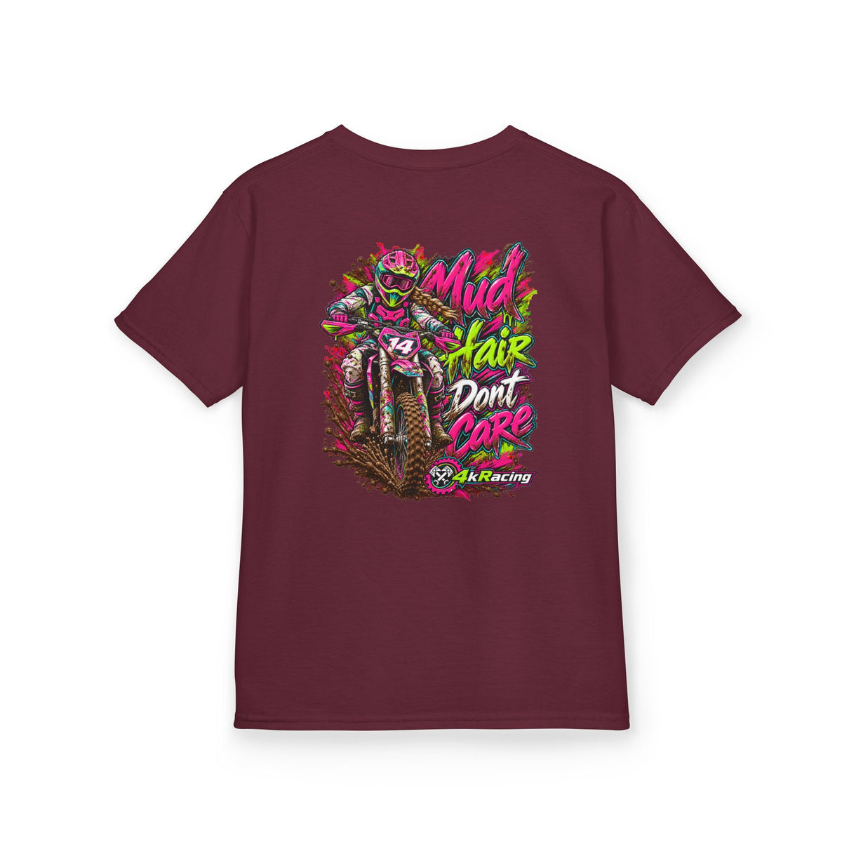 Girls Tee "Mud Hair Don’t Care"