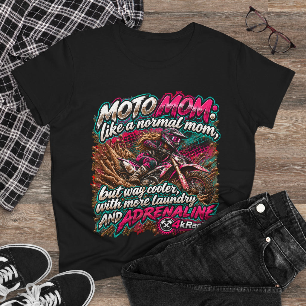 Moto Mom — 4kRacing Tee
