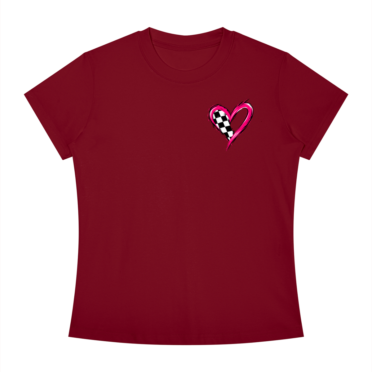 Women's Slim Fit Tee "Losing To A Girl"