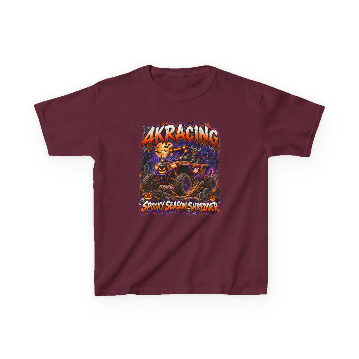 Kids Tee — 4kRacing: Spooky Season Shredder