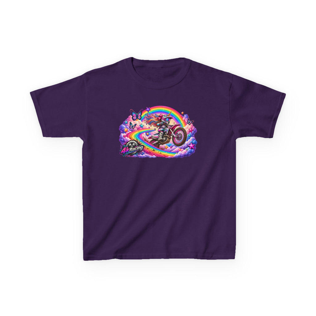 Kids Tee — Rainbow Moto Adventure