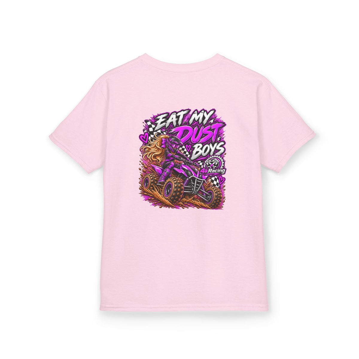 Girls Tee "Eat My Dust Boys" ATV Graphic