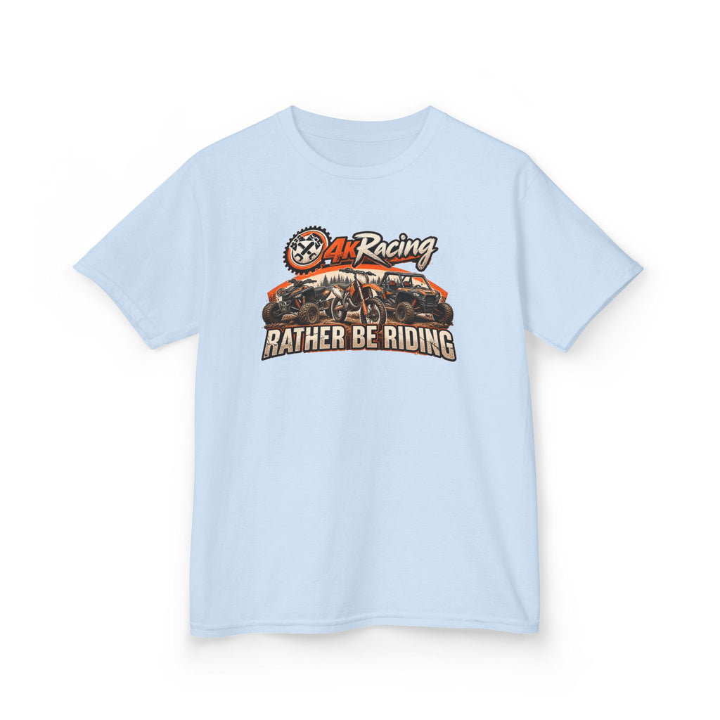 Kids Racing Tee — Rather Be Riding