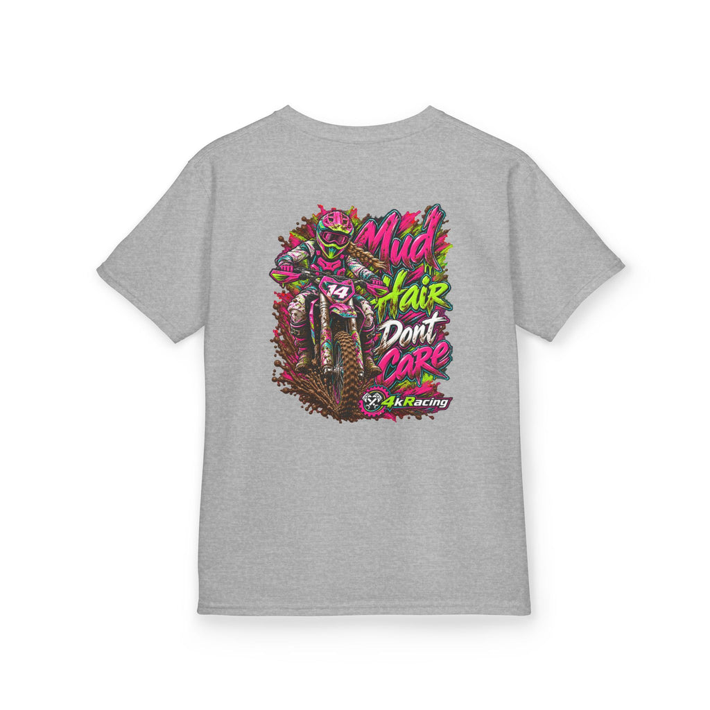 Girls Tee "Mud Hair Don’t Care"