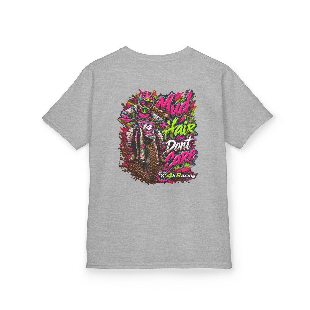 Girls Tee "Mud Hair Don’t Care"