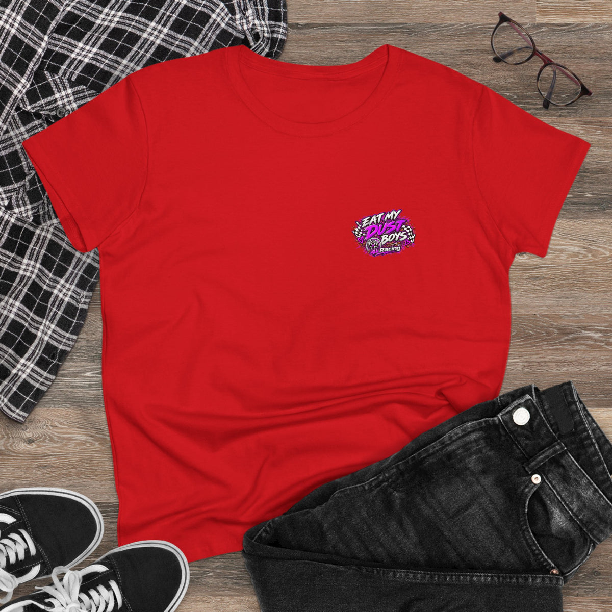Women's Tee "Eat My Dust, Boys" ATV Graphic