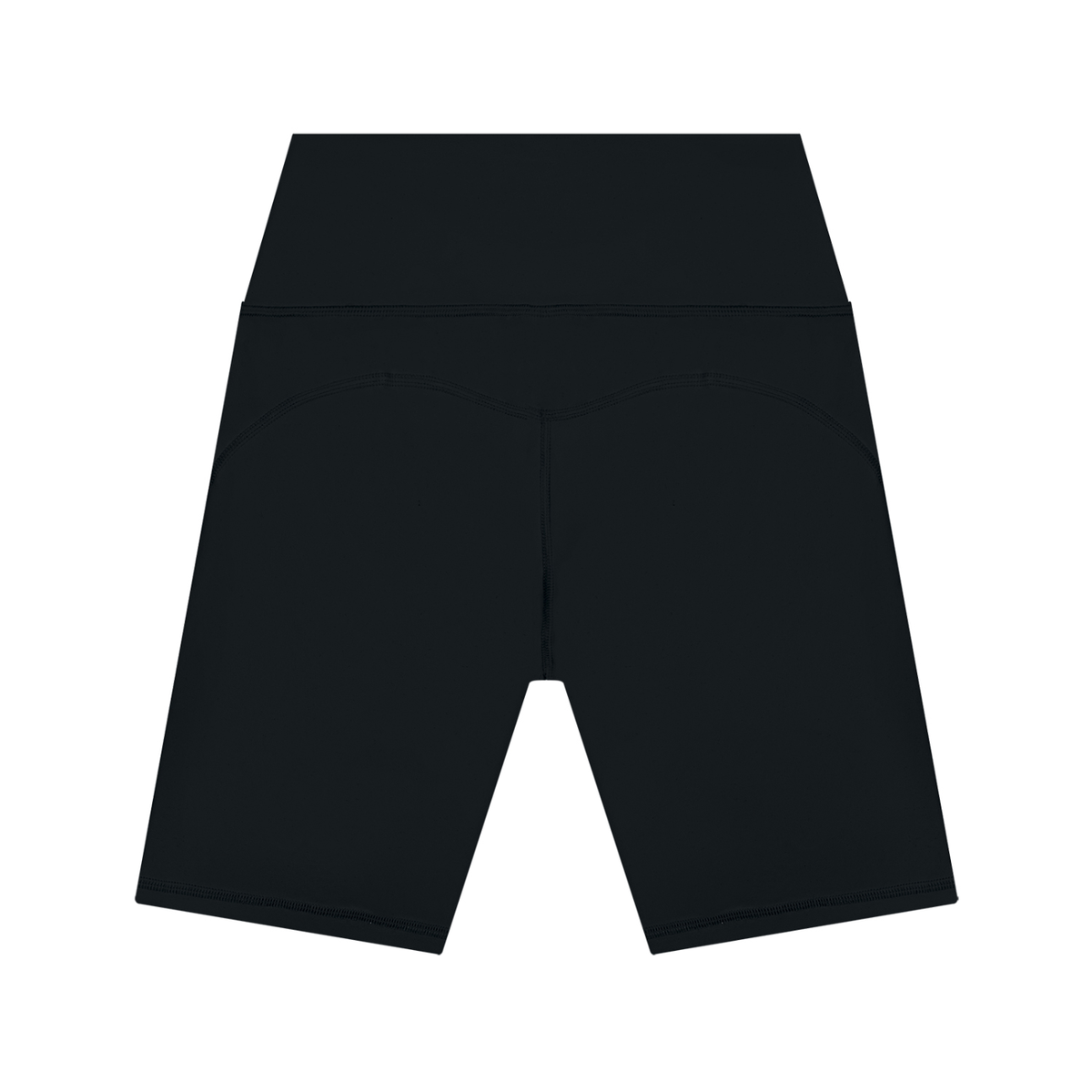 Official 4kRacing Women's High-Waisted Yoga Shorts — White Logo