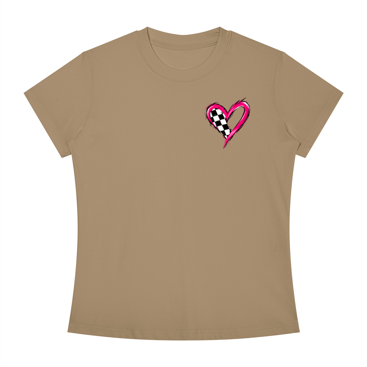Women's Slim Fit Tee "Losing To A Girl"