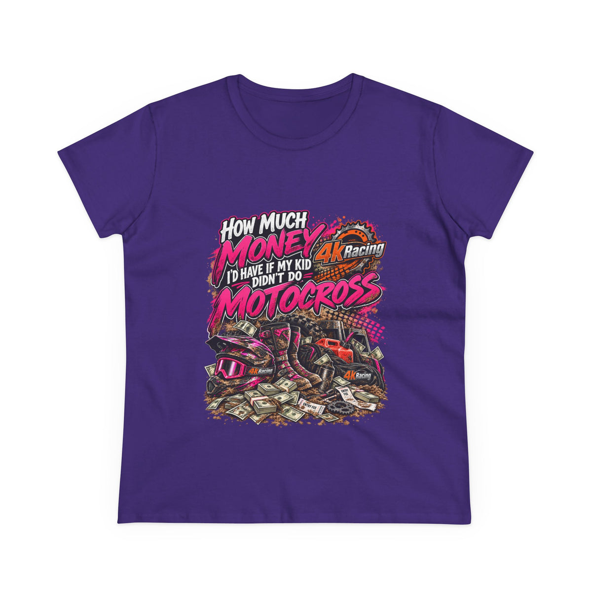 How Much Money — 4kRacing Motocross Tee