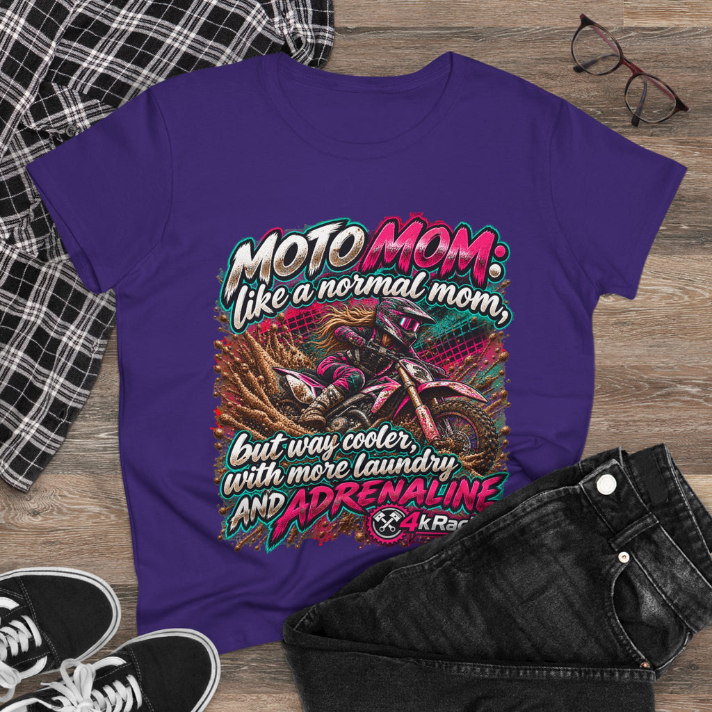 Moto Mom — 4kRacing Tee