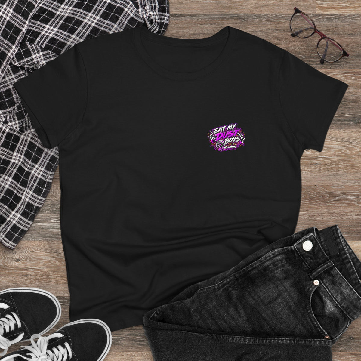 Women's Tee "Eat My Dust, Boys" ATV Graphic