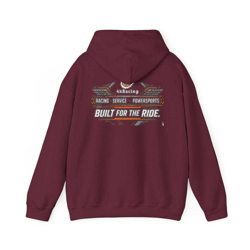 4kRacing Built for the Ride Hoodie