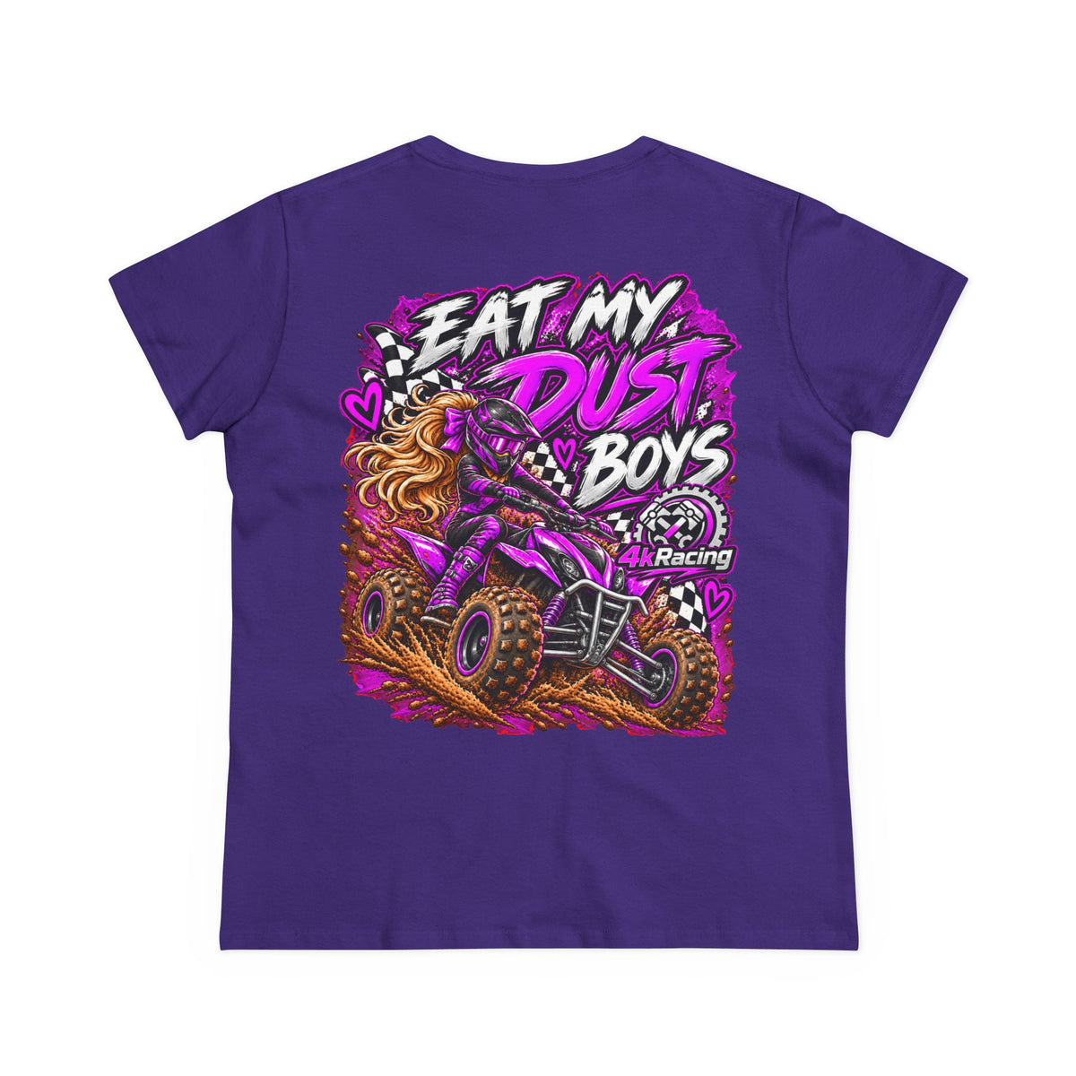 Women's Tee "Eat My Dust, Boys" ATV Graphic