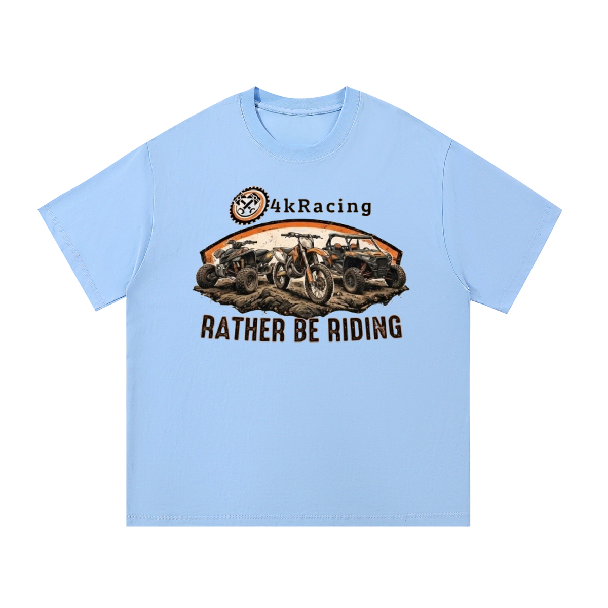 Adult Tee "Rather Be Riding"
