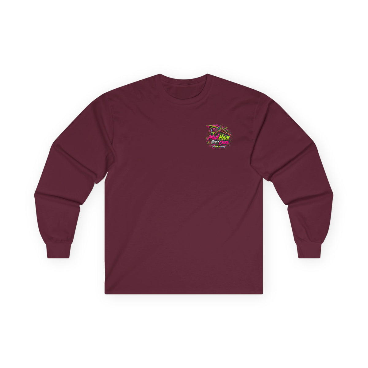 4kRacing Long Sleeve Tee — “Mud Hair Don’t Care”
