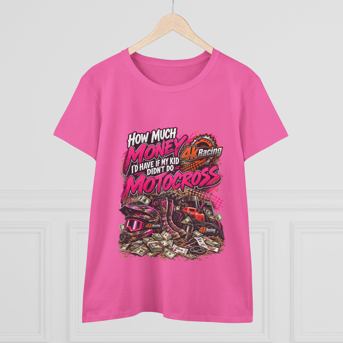 How Much Money — 4kRacing Motocross Tee