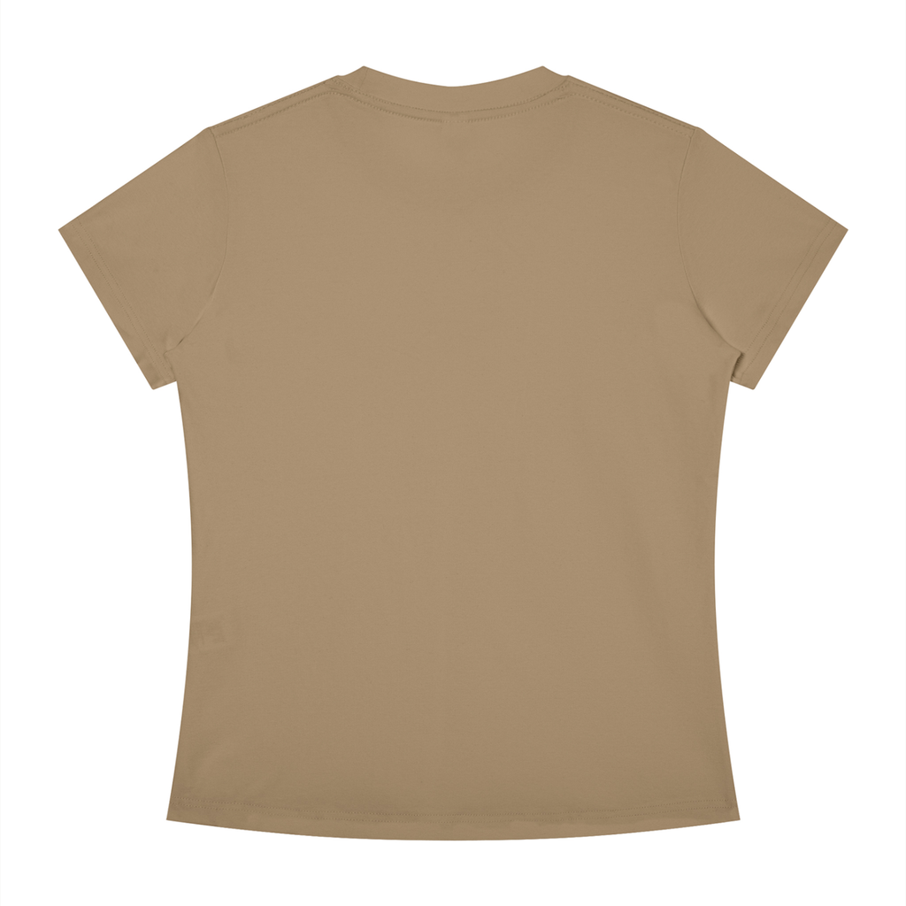 Women's Slim Fit Tee "Coffee & Anxiety"