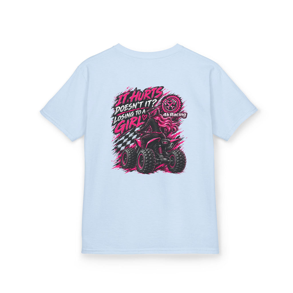 Girls Tee — Does It Hurt Losing To A Girl