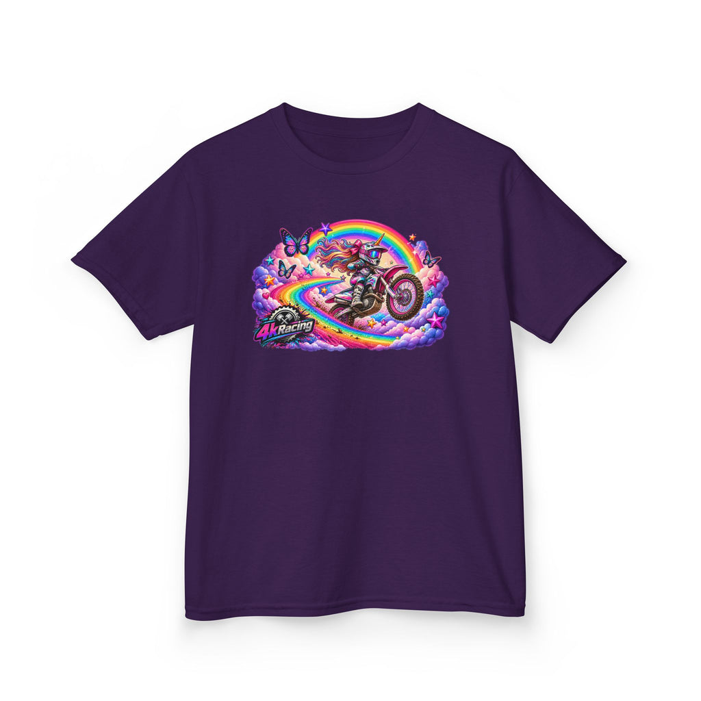 Kids Tee — Rainbow Moto Adventure