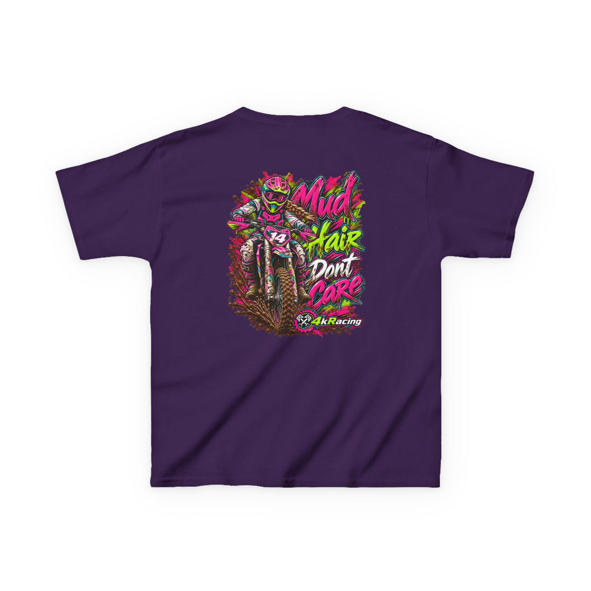 Girls Tee "Mud Hair Don’t Care"