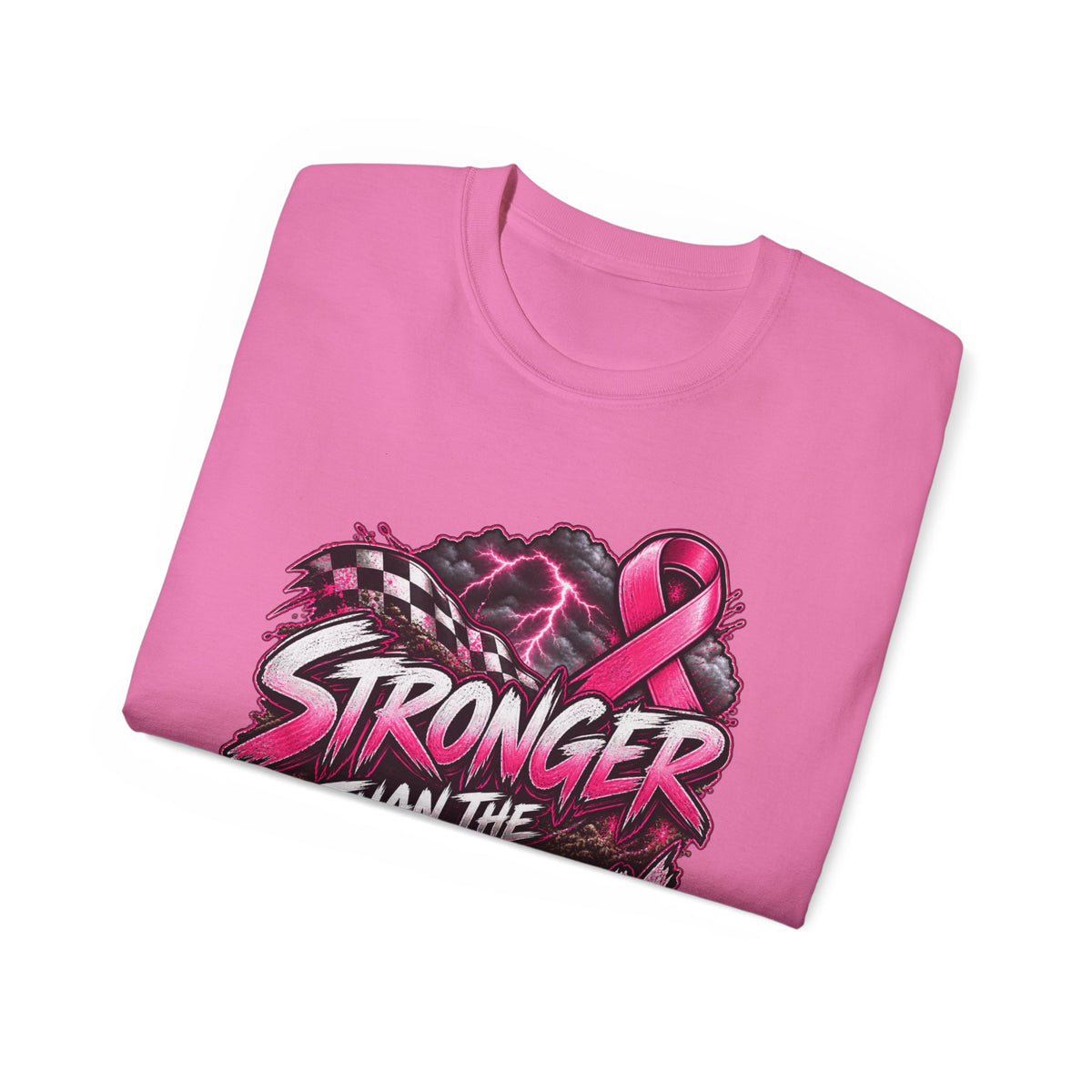 Stronger Than the Storm — 4kRacing Awareness Tee