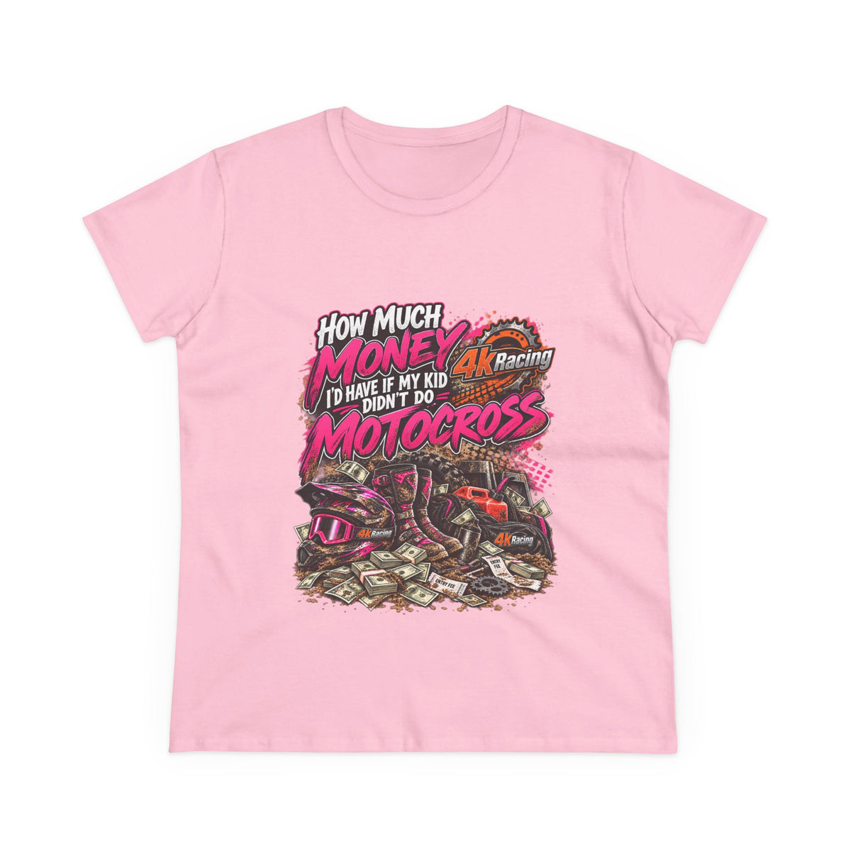 How Much Money — 4kRacing Motocross Tee