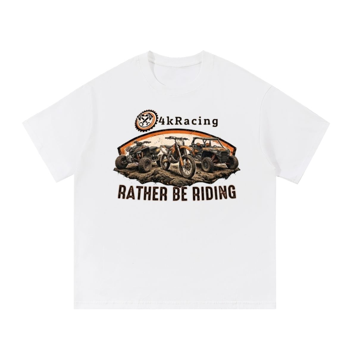 Adult Tee "Rather Be Riding"