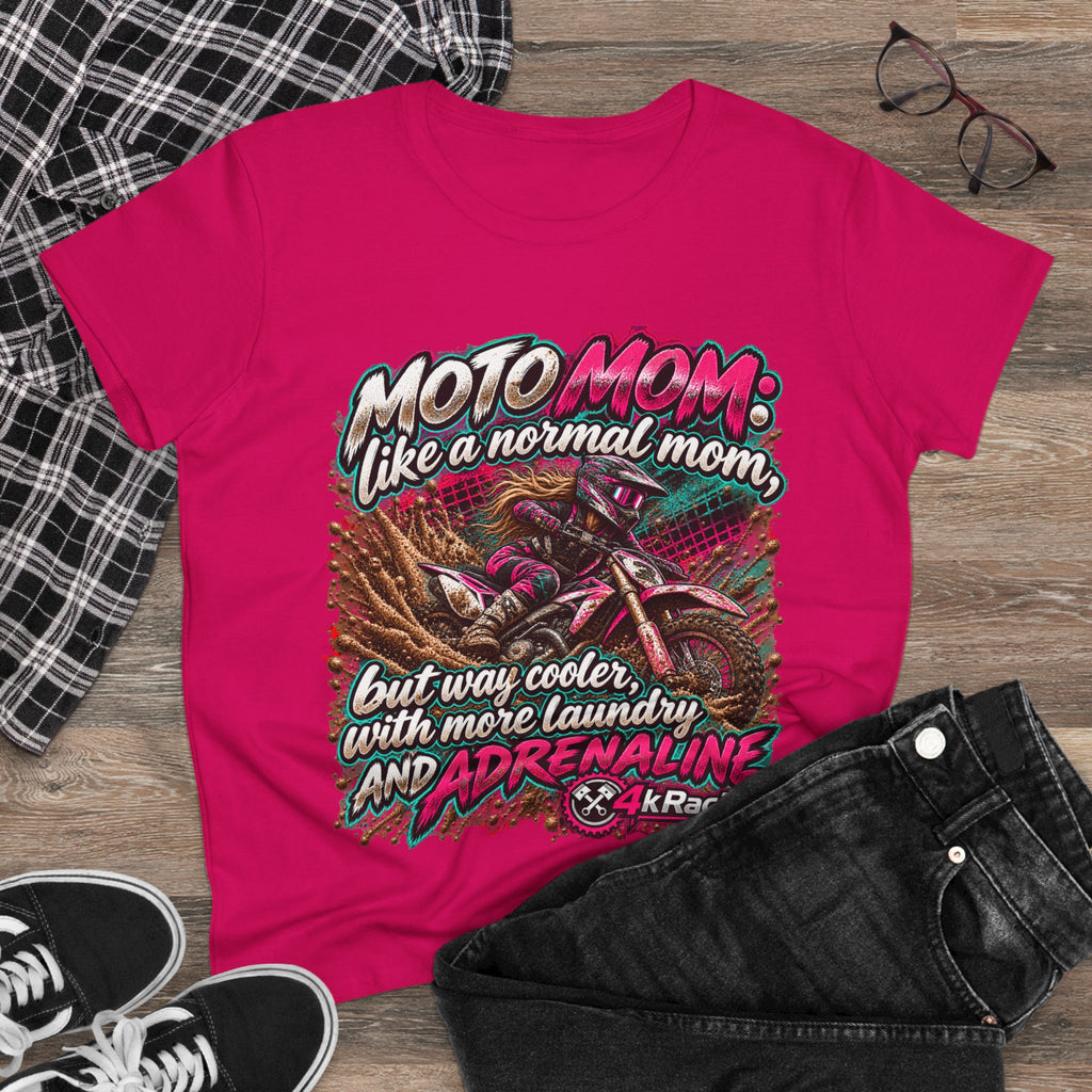 Moto Mom — 4kRacing Tee