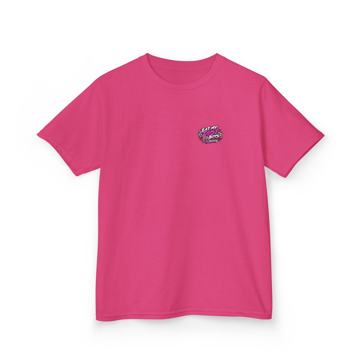 Girl's Tee "Eat My Dust Boys" Dirt Bike Graphic
