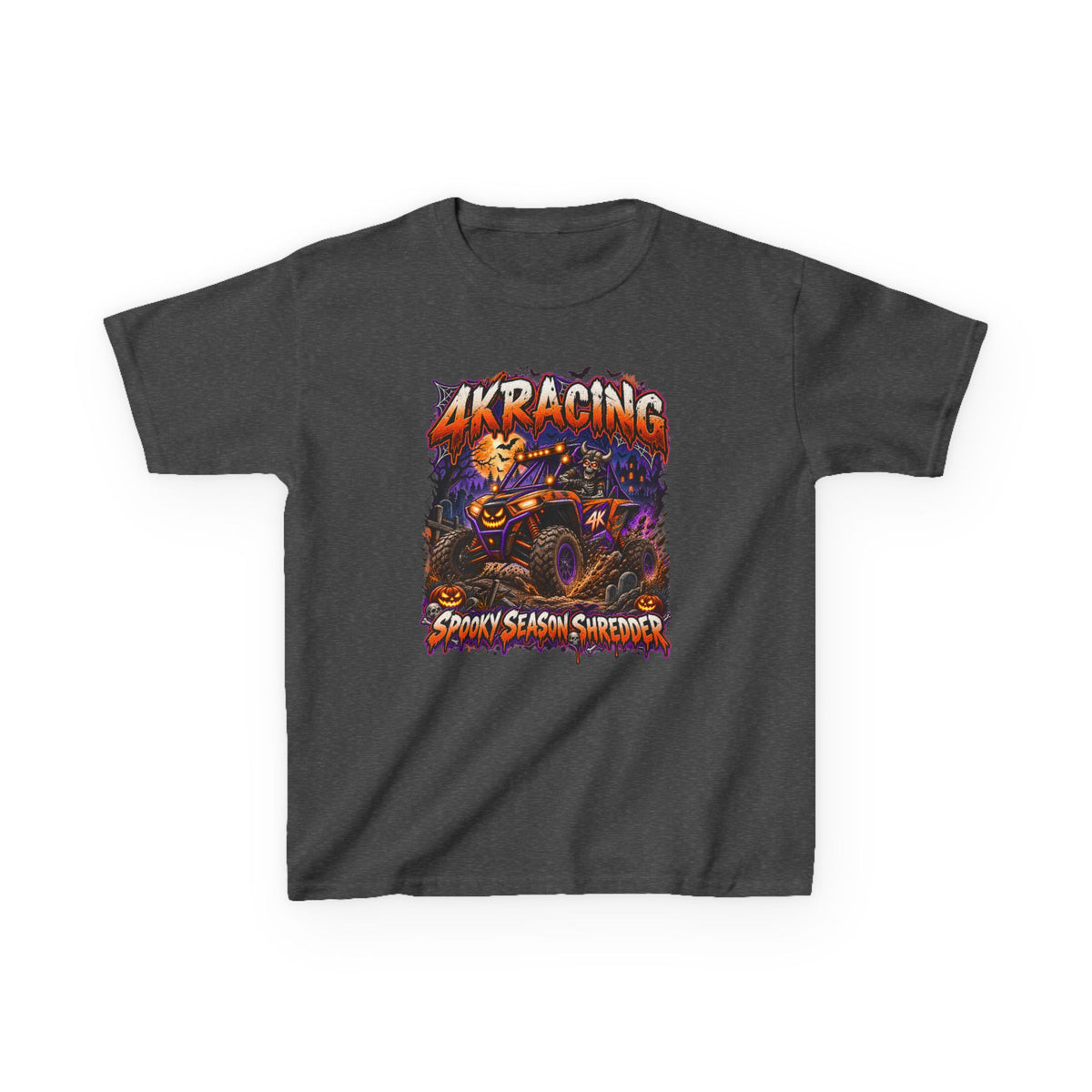 Kids Tee — 4kRacing: Spooky Season Shredder