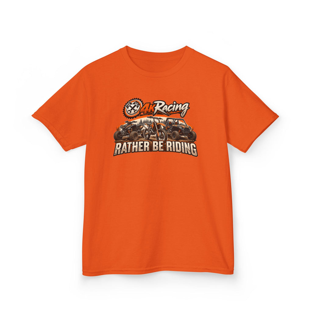 Kids Racing Tee — Rather Be Riding