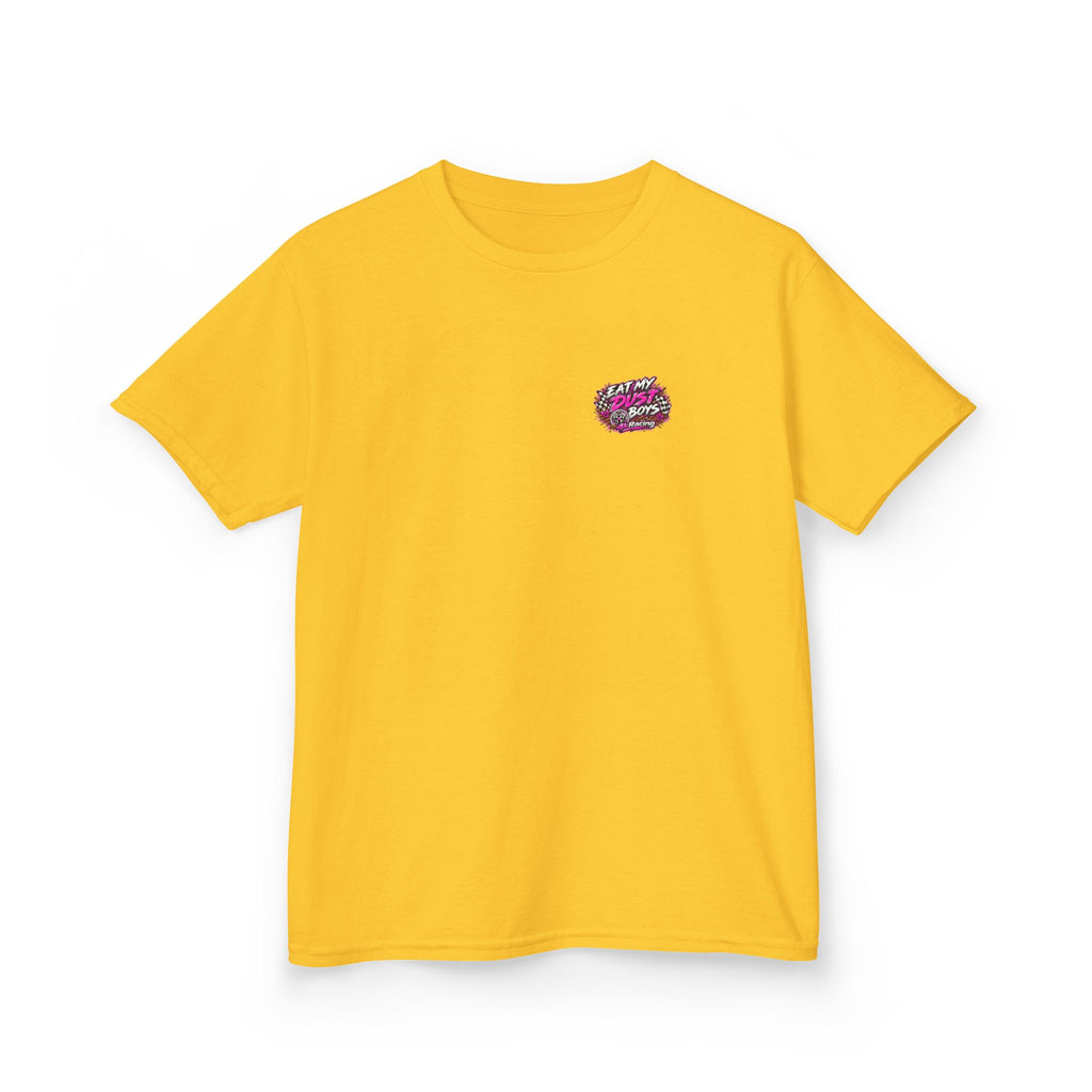 Girl's Tee "Eat My Dust Boys" Dirt Bike Graphic