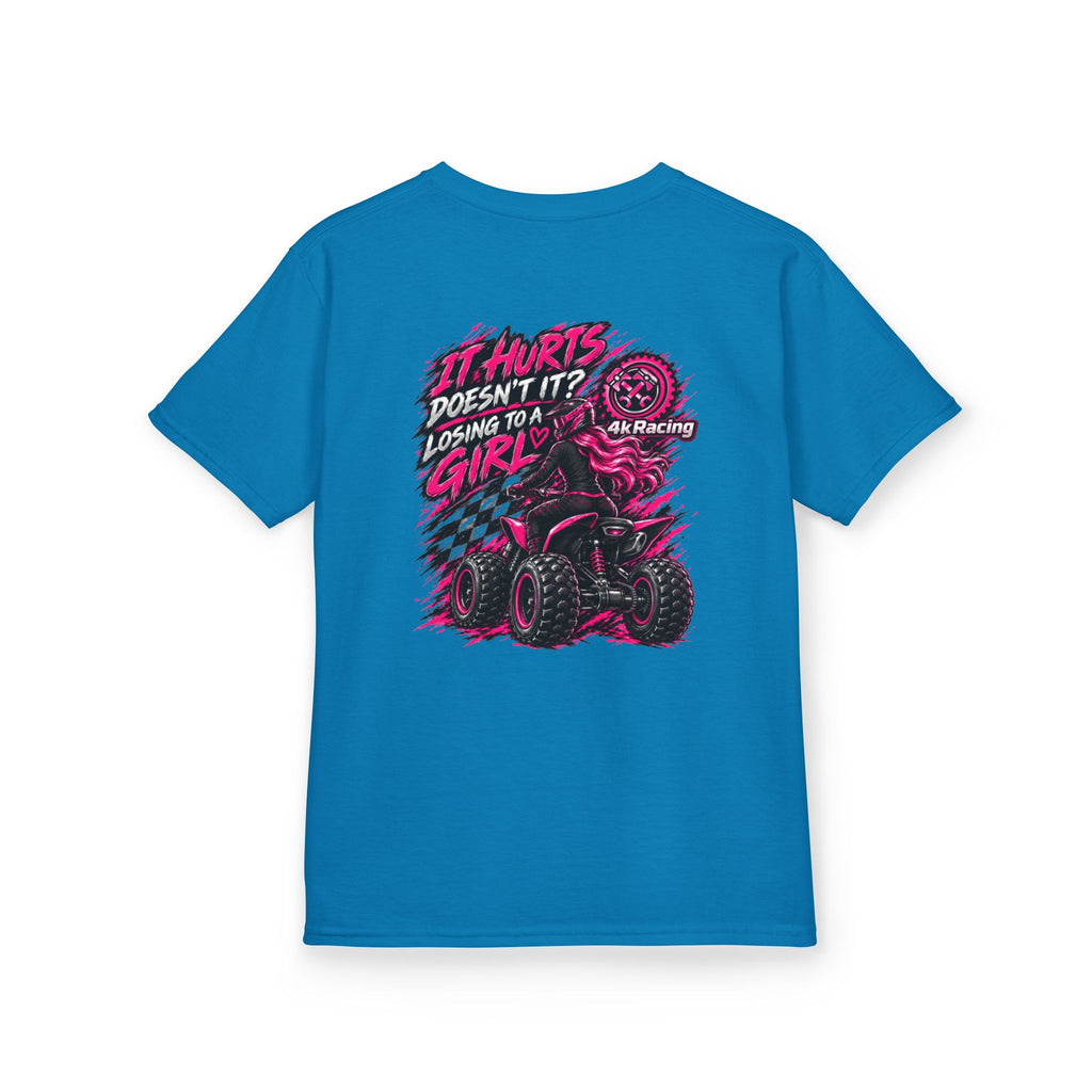 Girls Tee — Does It Hurt Losing To A Girl