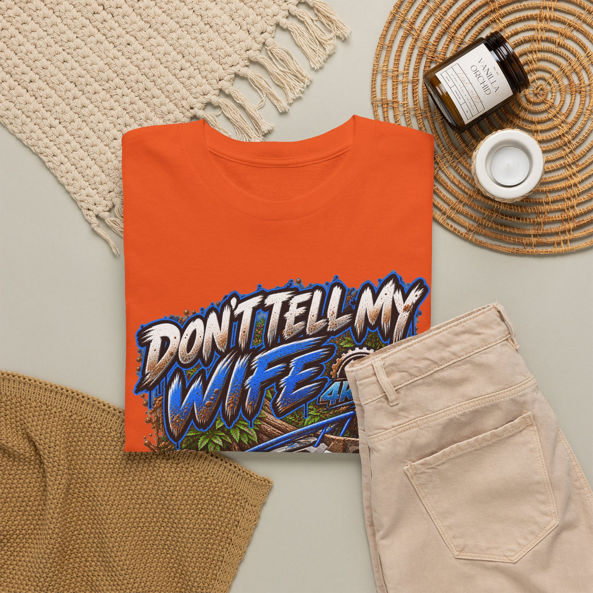 DON’T TELL MY WIFE — 4KRACING TEE