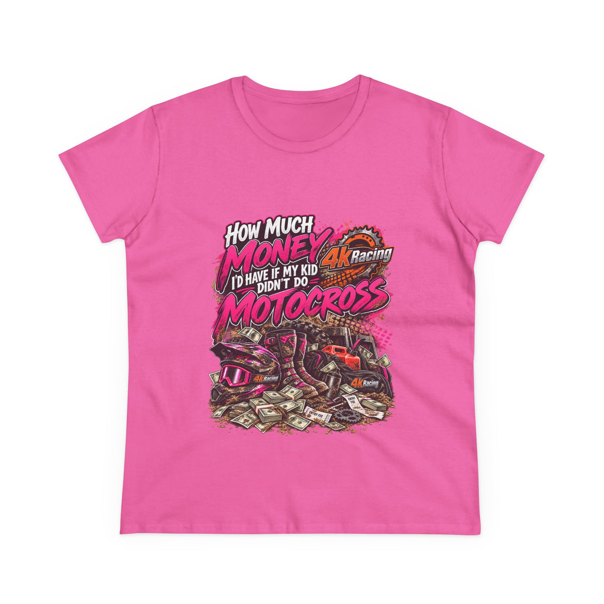 How Much Money — 4kRacing Motocross Tee