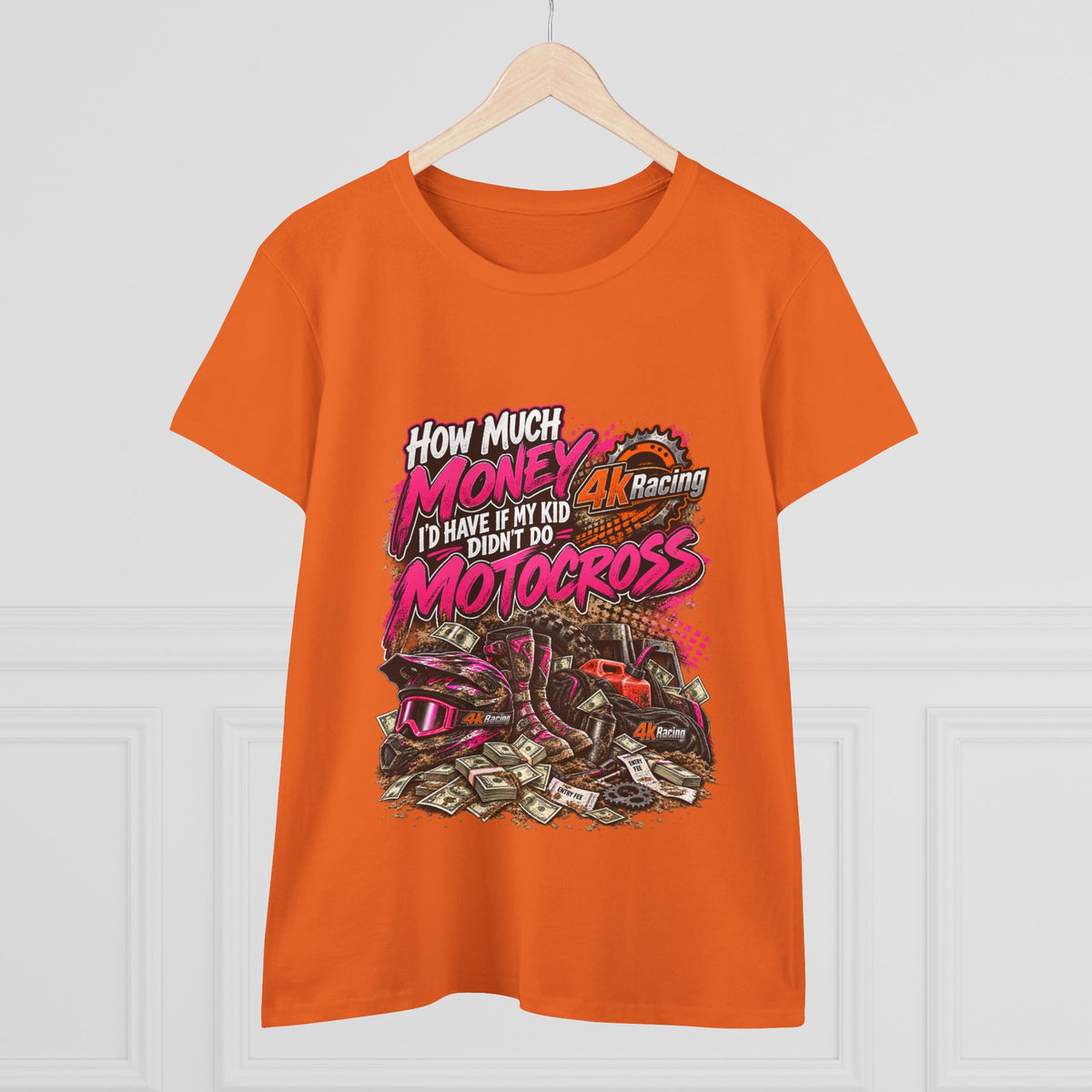 How Much Money — 4kRacing Motocross Tee