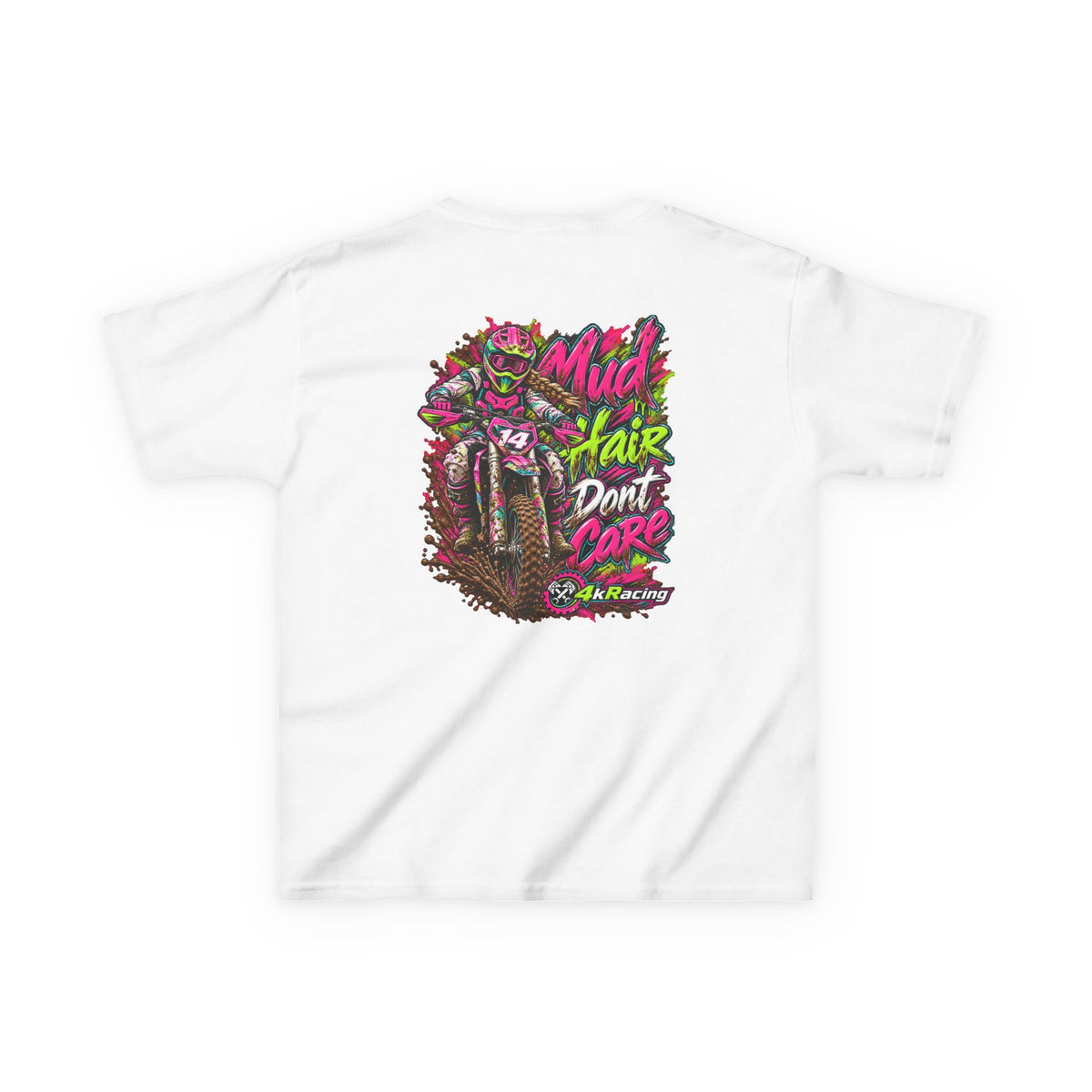 Girls Tee "Mud Hair Don’t Care"