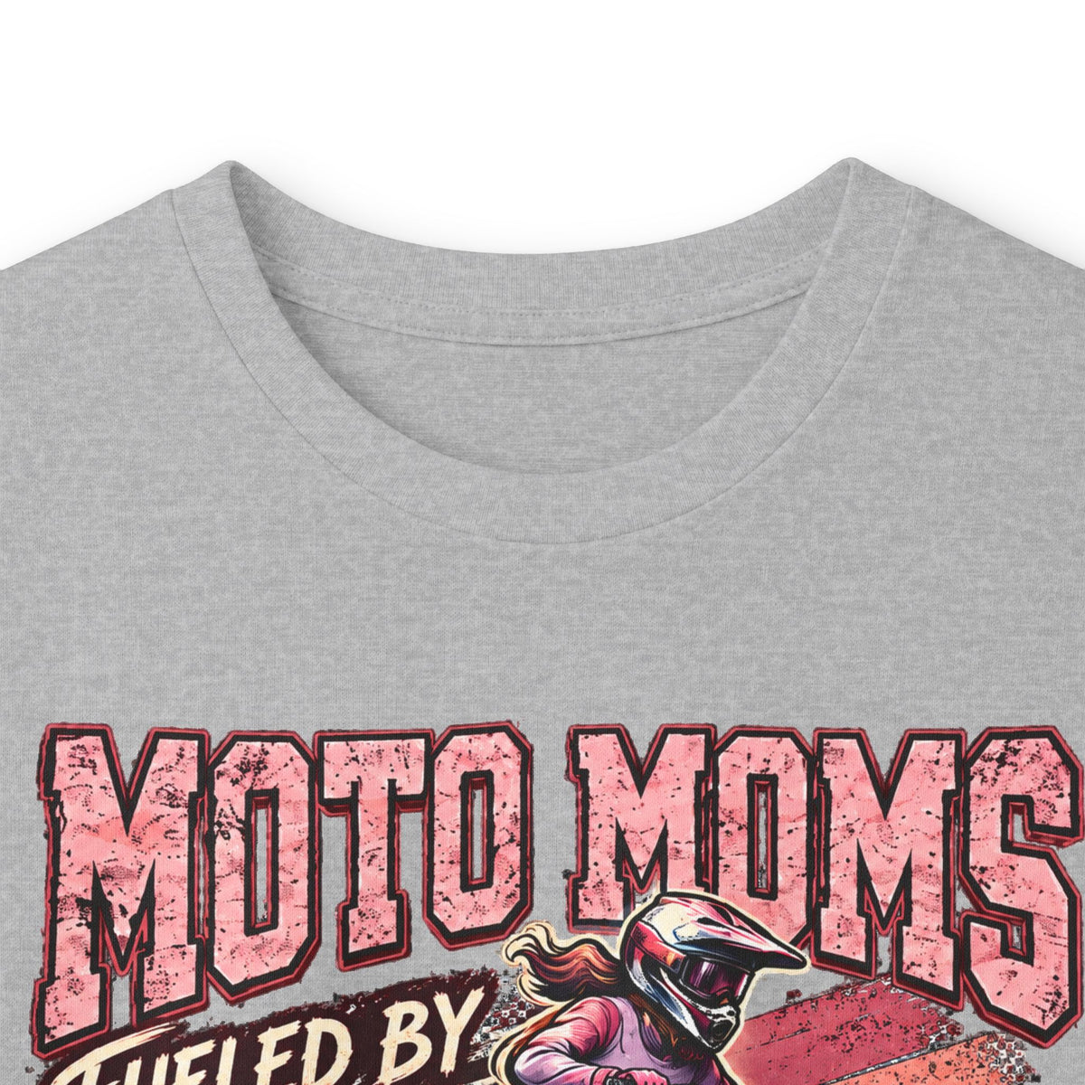 4kRacing Moto Moms — Fueled by Coffee & Anxiety Long Sleeve Tee