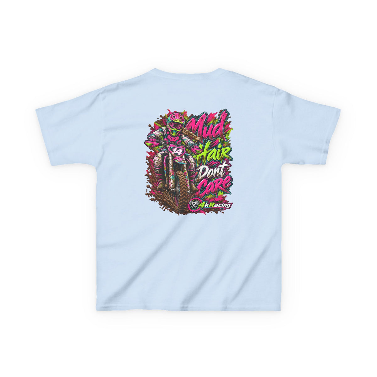 Girls Tee "Mud Hair Don’t Care"