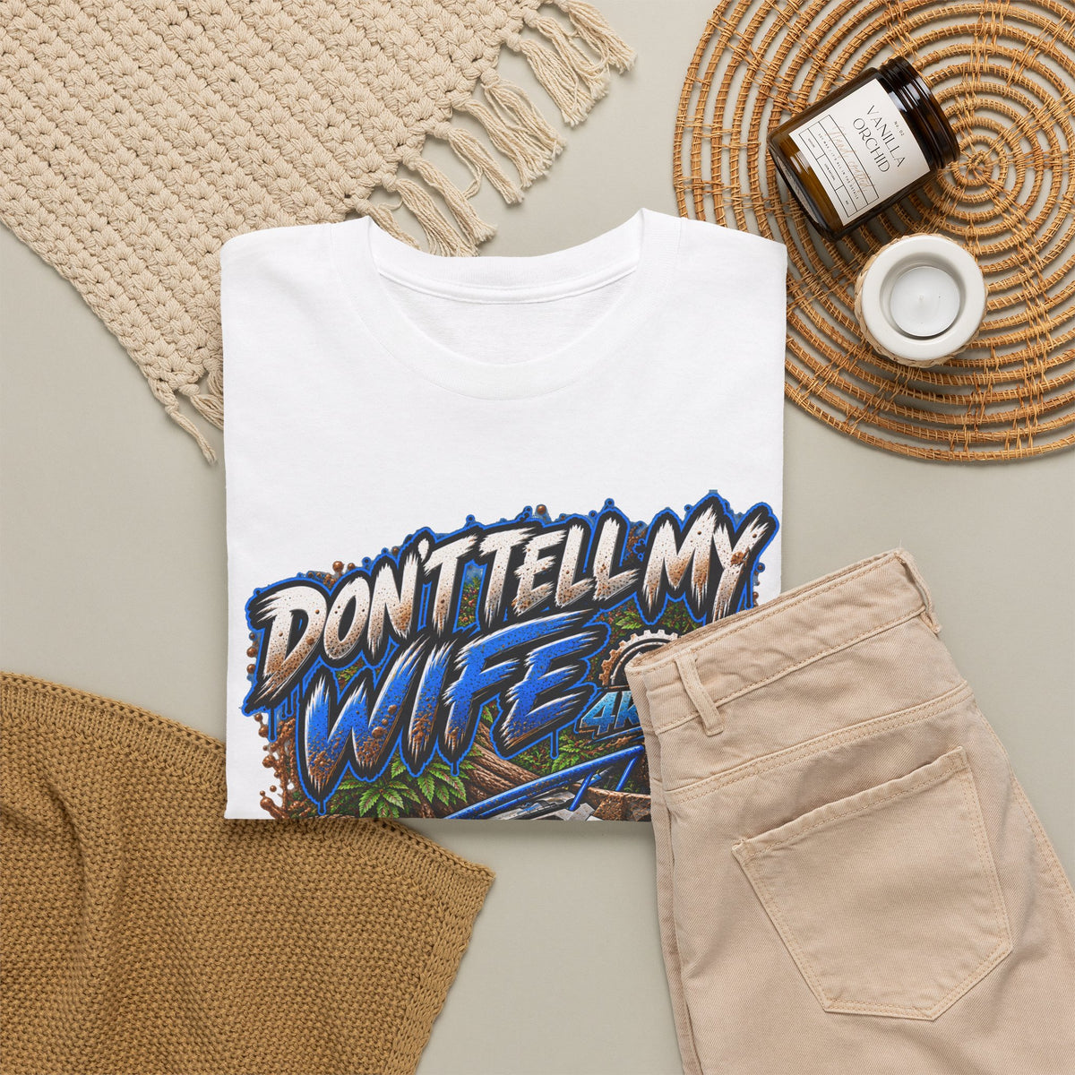 DON’T TELL MY WIFE — 4KRACING TEE