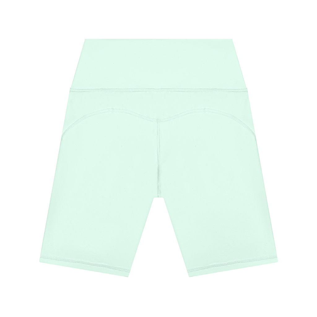 Official 4kRacing Women's High-Waisted Yoga Shorts — Black Logo