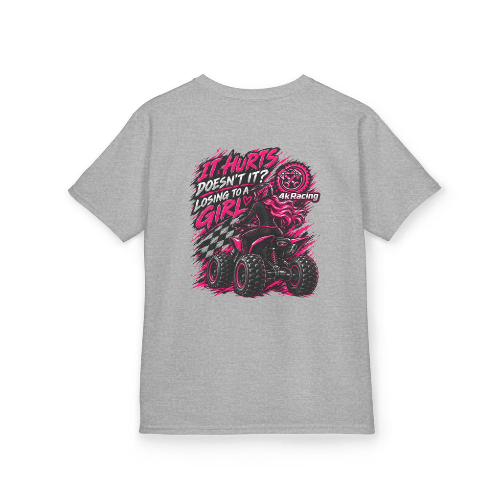 Girls Tee — Does It Hurt Losing To A Girl