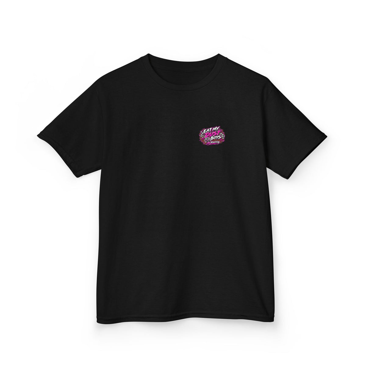 Girl's Tee "Eat My Dust Boys" Dirt Bike Graphic
