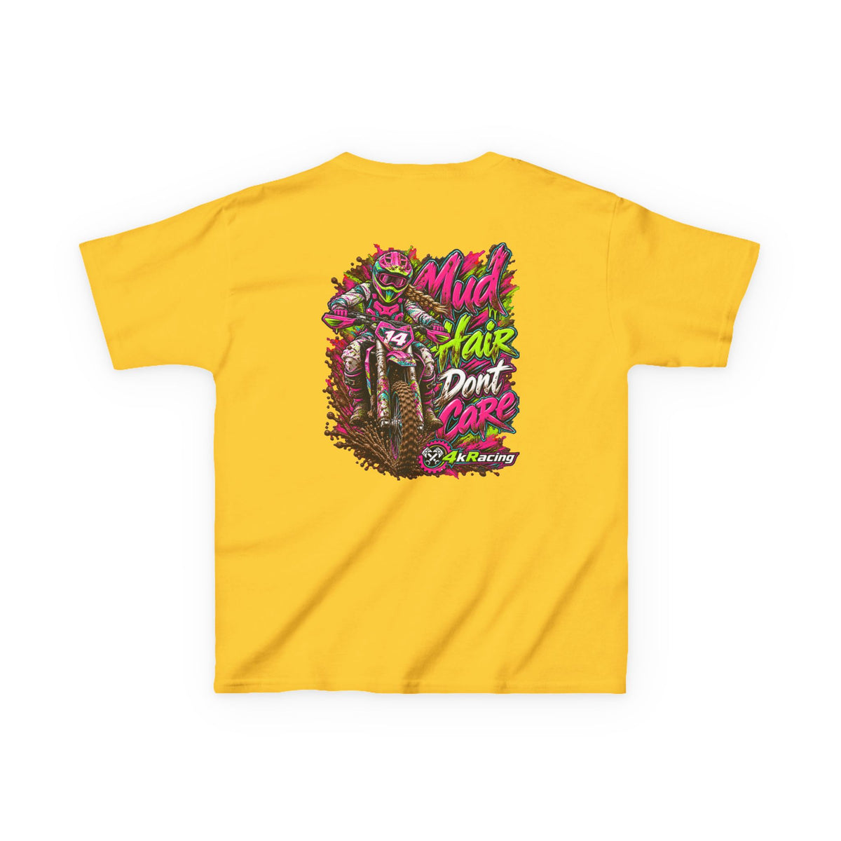 Girls Tee "Mud Hair Don’t Care"