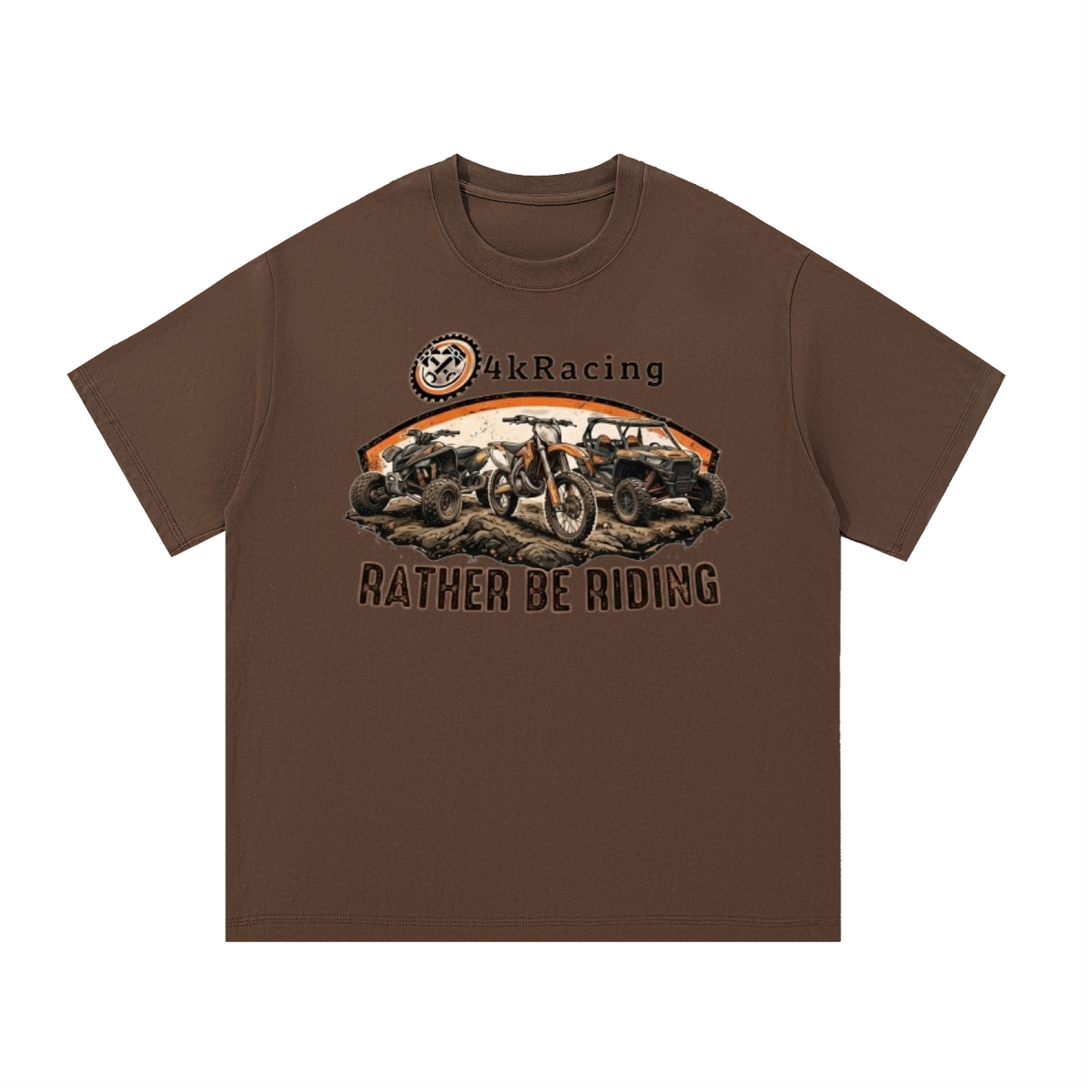 Adult Tee "Rather Be Riding"