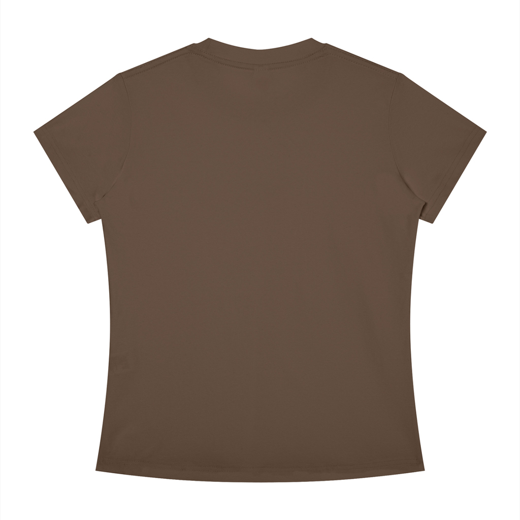 Women's Slim Fit Tee "Coffee & Anxiety"