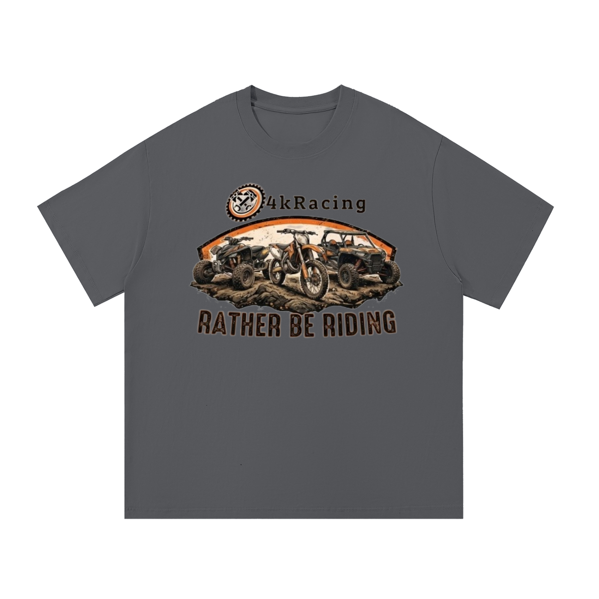 Adult Tee "Rather Be Riding"